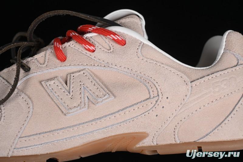 MiuMiu x New Balance 530 Low-Top Classic Retro Casual Running Shoes - AJD4