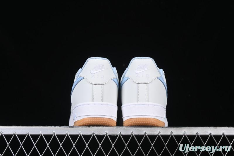 Nike Air Force 1 '07 Low Light Blue Casual Sneakers - 315122-102