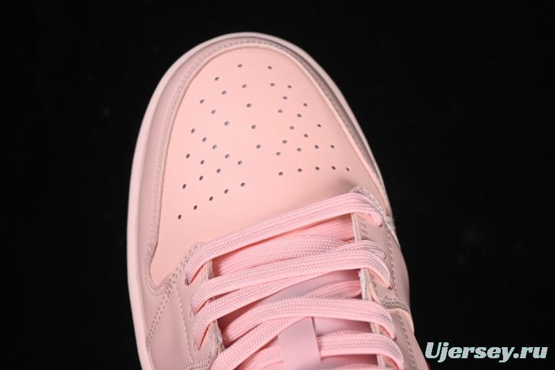 Nike Air Jordan 1 Low AJ1 Valentine's Day Jelly Pink Low-Top Lifestyle Basketball Shoes - HF3174-600