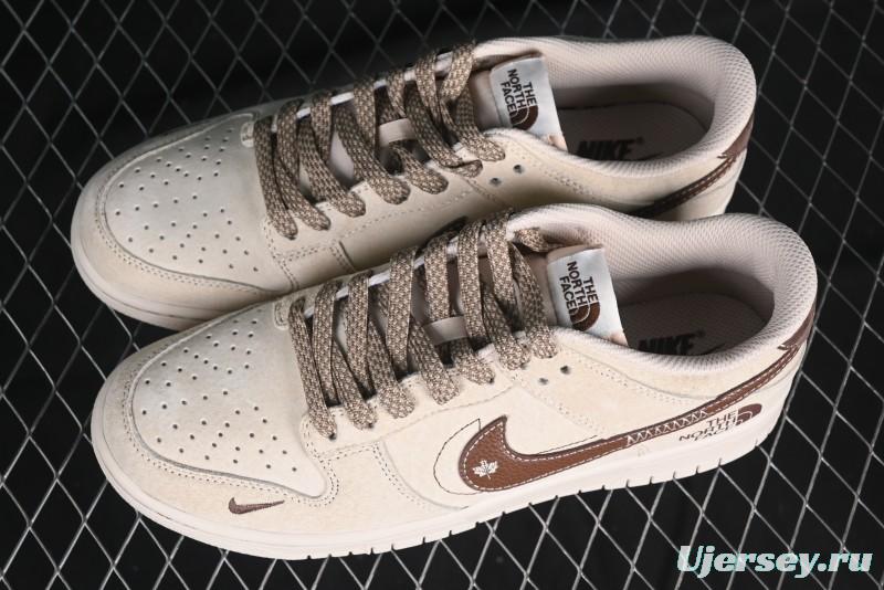 Nike SB Dunk Low The North Face Year of the Snake Collaboration Anniversary Edition Custom Low-Top Casual Skate Shoes - DJ2024-086