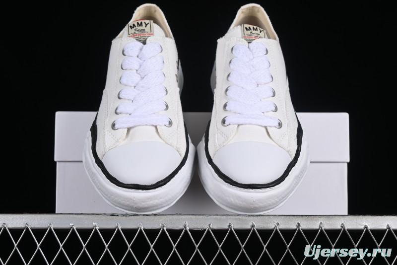 Wayne Original Sole Leather Low Sneaker with Deconstructed Ice Cream Sole - W.E5