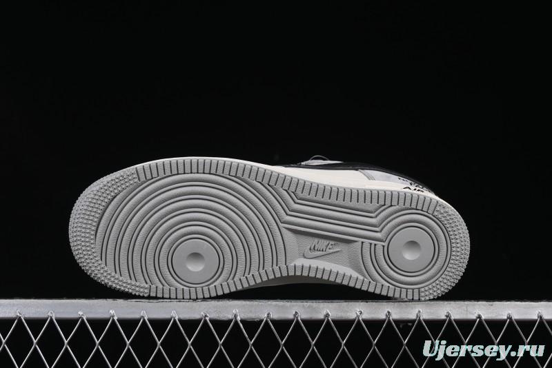 Nike Air Force 1 '07 Low The North Face Collaboration Grey Suede Casual Sneakers - XZ6188-763