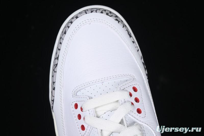 Nike Air Jordan 3 Retro White Cement Reimagined Basketball Shoes - DN3707-100