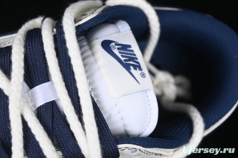 Nike SB Dunk Low Supreme Collaboration - Light Blue Mini Swoosh Anniversary Customized Low-Top Casual Skate Shoes - XX2025-568