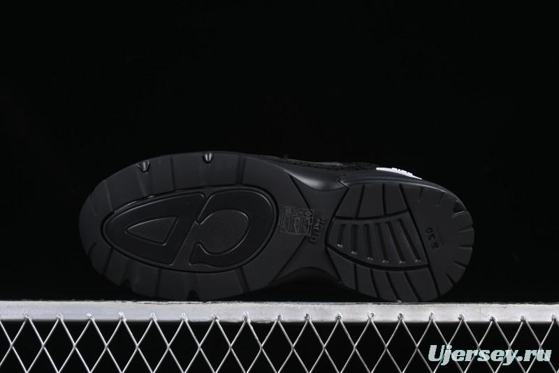 Dior B30 Sneakers with Reflective CD30 Logo and Lightweight Rubber Sole - CD30