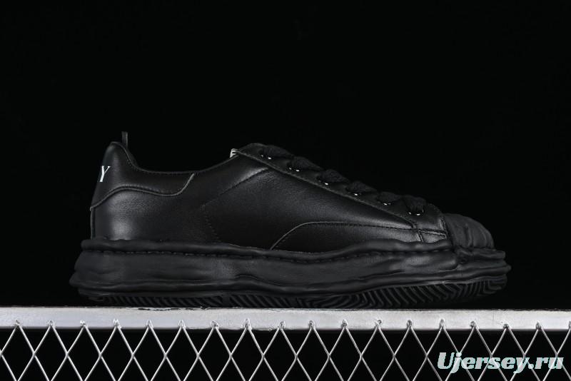 Wayne Original Sole Leather Low Sneaker with Melted Ice Cream Outsole - W.E5