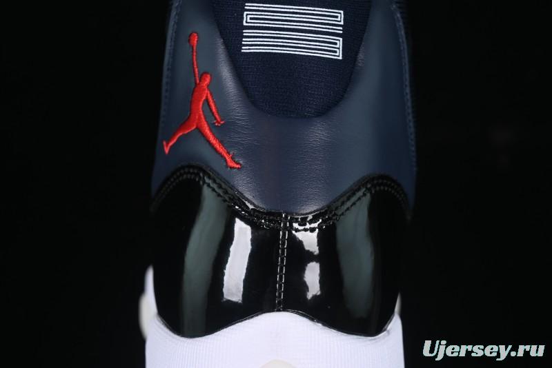 Nike Air Jordan 11 Retro High Navy Blue Basketball Shoes - CT8012-406