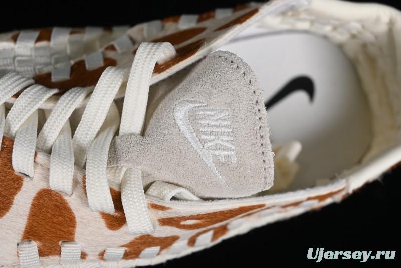 Nike Air Footscape Woven Asymmetrical Weave Slip-Resistant Low-Top Lifestyle Casual Shoes - FB1959-100