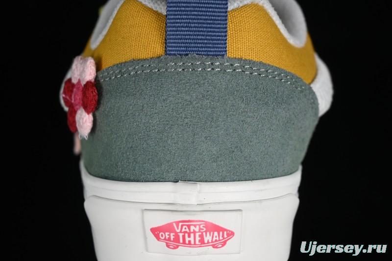 Vans Knu Skool Trip Multi Floral Patchwork Sneakers - VN0009QCBMI