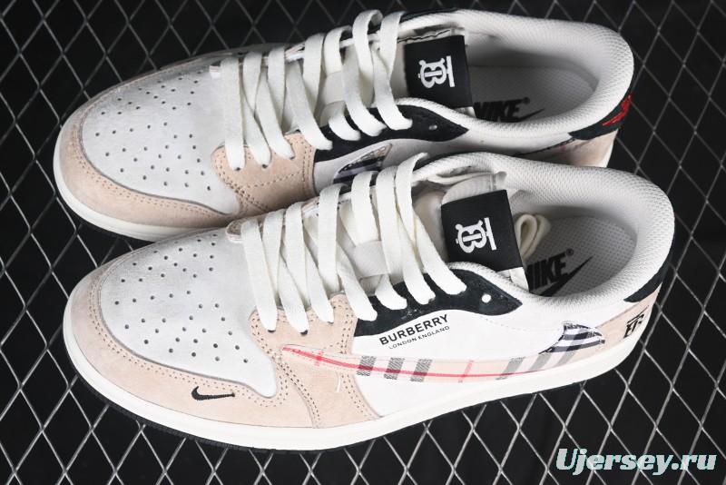 Nike Travis Scott x Fragment Design x Air Jordan 1 Low OG SP AJ1 Low Top Casual Sneakers - DM7866-049