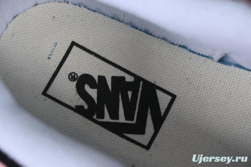 Vans Knu Skool Black Pink Color Comfortable Fashion Anti-Slip Wear-Resistant Low-Top Casual Skate Shoes - VN0009QCB9P