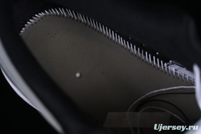 Nike Air Jordan 1 Low Retro Casual Sneakers with Black Swoosh - HF3148-106