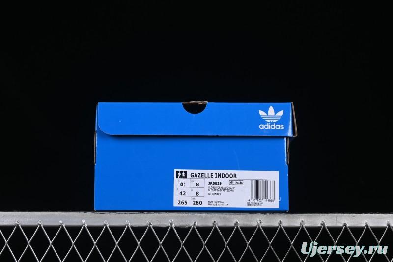 Adidas Originals Gazelle Indoor JR8029 Retro Casual Slip-Resistant Wear-Resistant Low-Top Skate Shoes