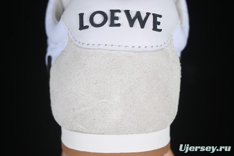 Loewe Ballet Runner 2.0 Sneakers Retro Style Low-Profile Casual Sports Shoes with Asymmetric Toe Design - Ballet Runner 2.0