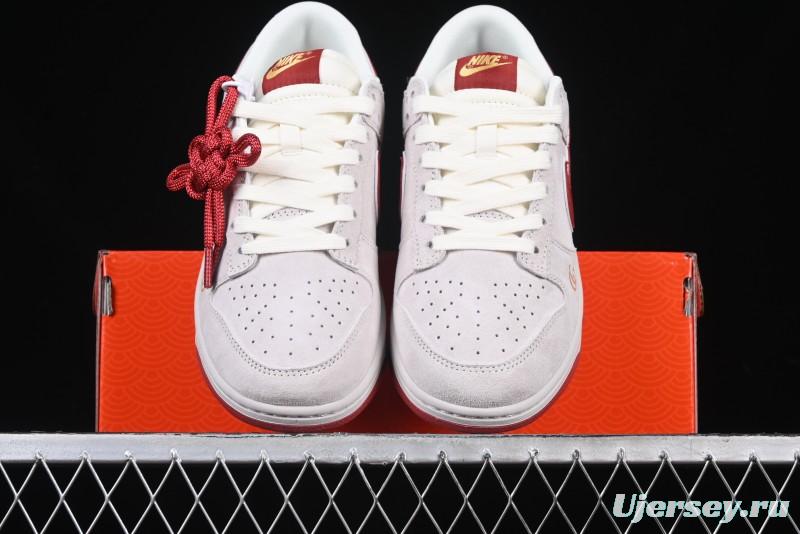 Nike SB Dunk Low Gucci Collaboration Red Snake Anniversary High-End Custom Low-Top Casual Sneakers - XX3168-111