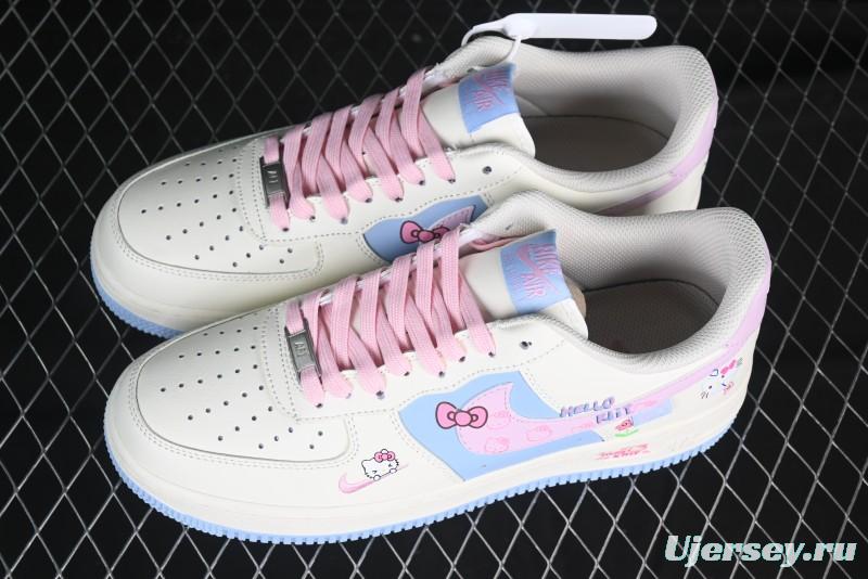 Nike Air Force 1 '07 Low Hello Kitty Comic Series Custom Low-Top Sneakers - DB3301-222