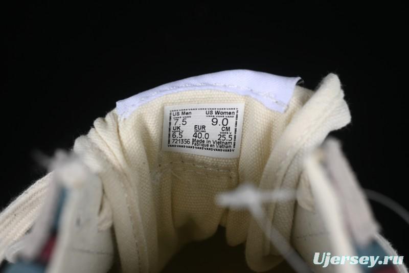 Vans Parra x Otw By Vans Low-Top Casual Skate Shoes with Surrealist Pop Art Design - VN0A3WKT4QA