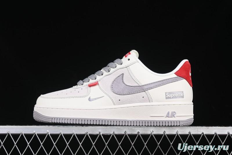 Nike Air Force 1 '07 Low Supreme Casual Sneakers with Full-Length Air Cushion - BB7518-020