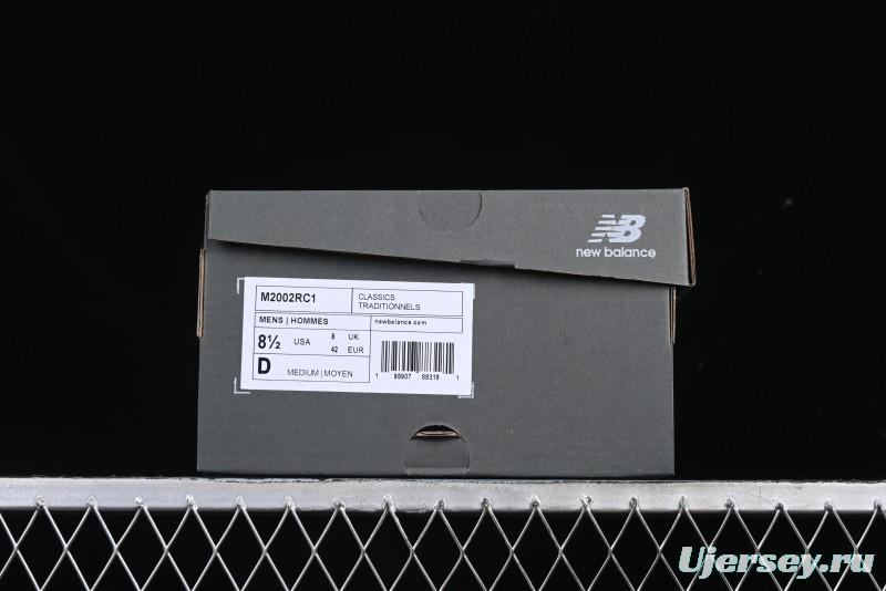 New Balance 2002 Series Retro Casual Running Shoes with Upgraded N-ERGY Cushion - M2002RC1