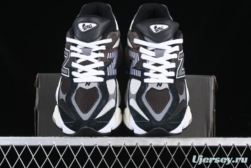 New Balance 9060 Retro Casual Running Shoes with ABZORB Cushioning Technology - U9060BRN