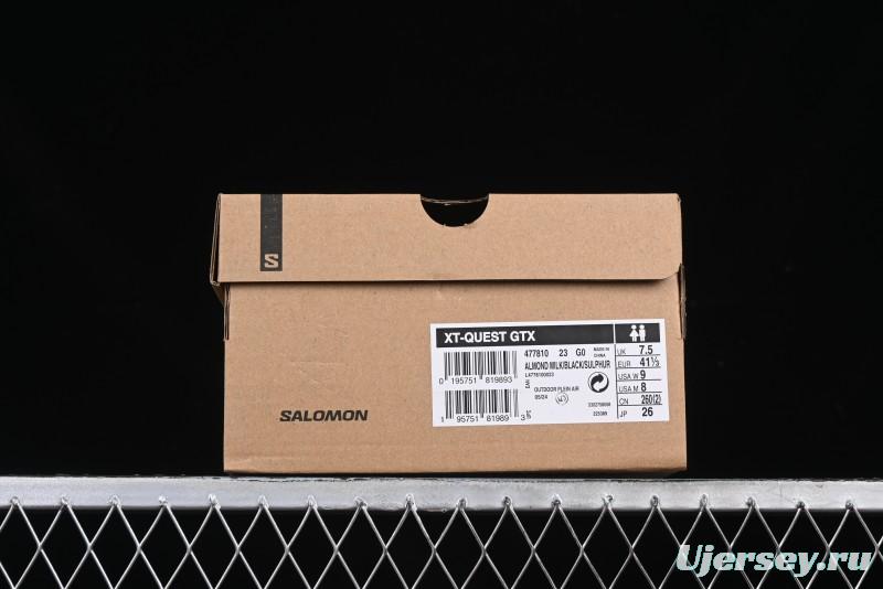 Salomon XT-Quest Outdoor Trail Running Shoes with SENSIFIT Technology and CONTAGRIP Outsole - 477810-23