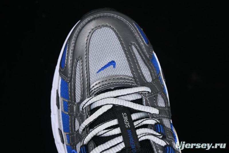 Nike P-6000 PRM Retro Casual Dad Shoes with Layered Design and Lightweight Construction - BV1021-006