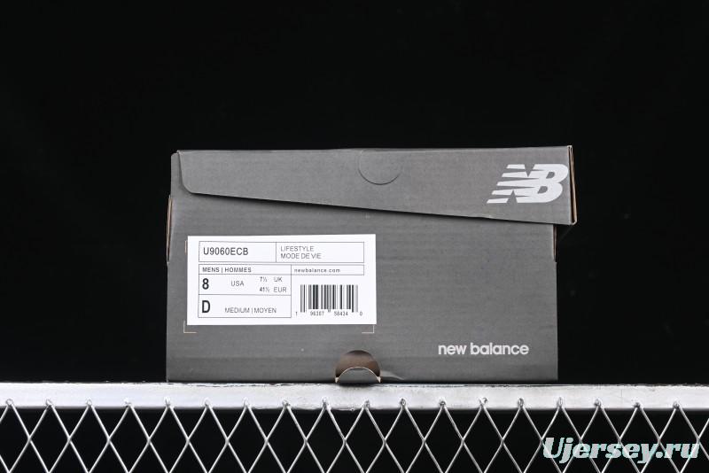 New Balance 9060 Retro Casual Running Shoes with ABZORB Cushioning - U9060ECB