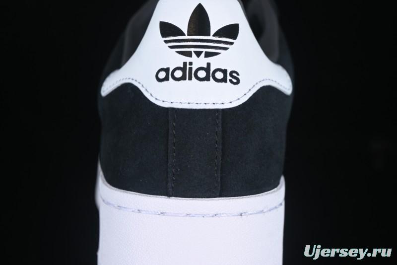 Adidas Originals Superstar XLG Casual Sneakers with Gold Logo Shell Toe and Thick Sole - ID4657