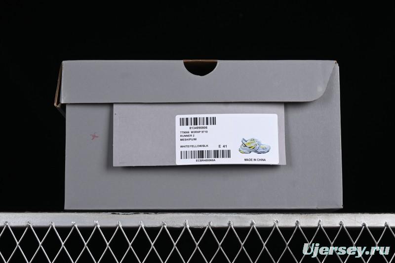 Balenciaga Runner Kith Four Color Retro Casual Shoes - W3RXP9710