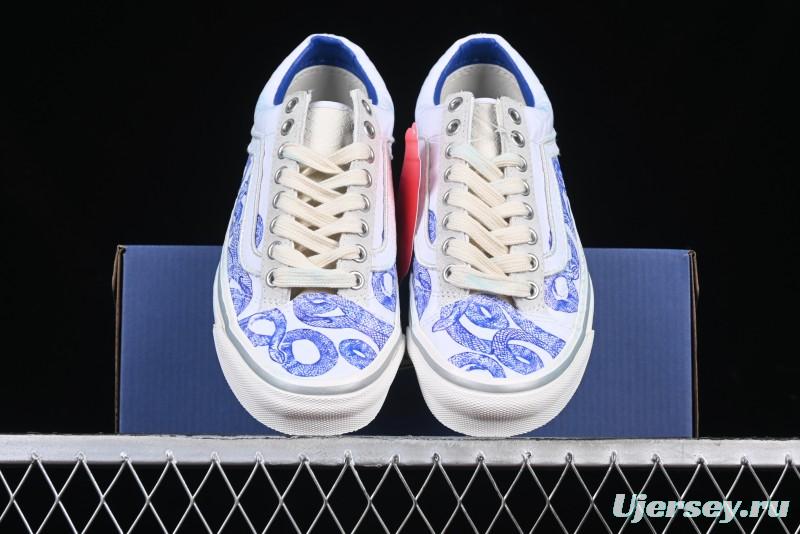 Vans Old Skool Year of the Snake Limited Edition Low-Top Casual Skate Shoes - VN000D57CDA