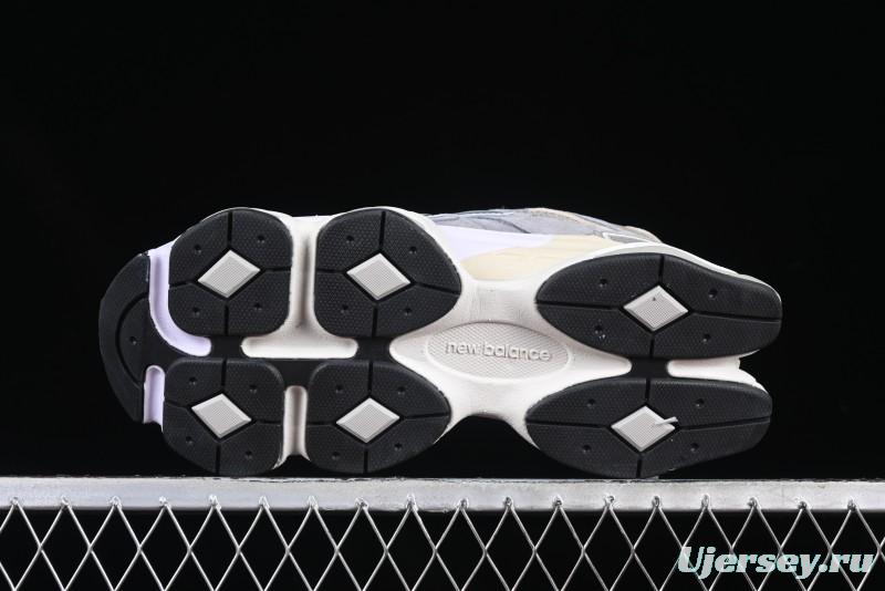 New Balance NB9060 Series Retro Casual Running Shoes with ABZORB Cushioning - U9060LBA