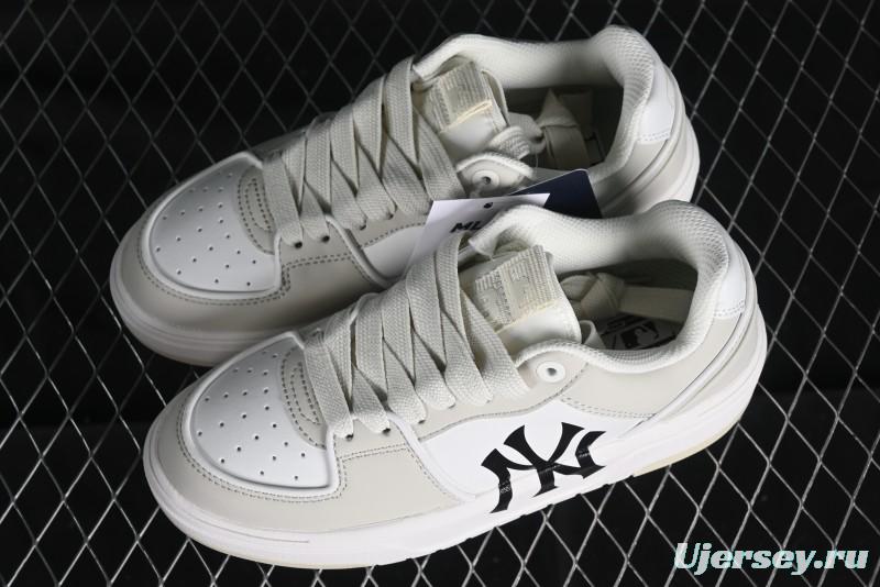MLB Chunky Liner New York Yankees Lightweight Platform Sneakers with 6cm Height Increase - 3ASXCLB3N50IVS