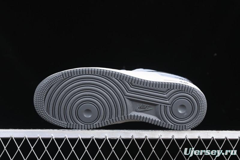 Nike Air Force 1 '07 Low The North Face Collaboration Embroidered Splash Design Casual Sneakers - DM6688-006