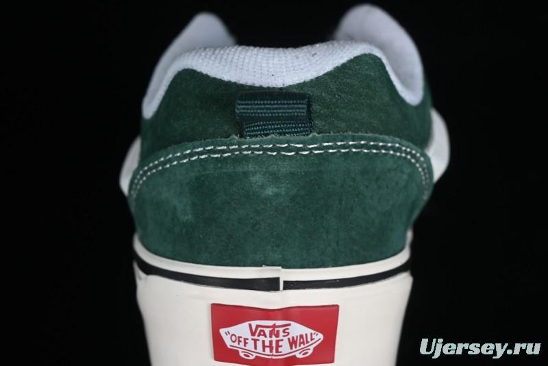 Vans Classics Knu Skool Green Platform Sneakers - VN0AUAK374