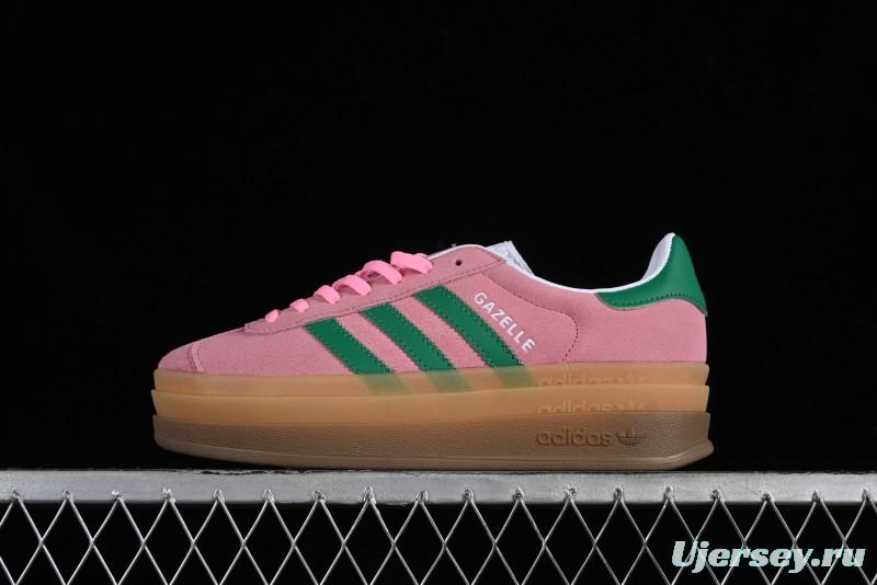 Adidas Originals Gazelle Bold IE0420 Low-Top Slip-Resistant Wear-Resistant Casual Sneakers - IE0420