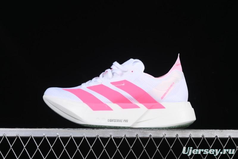 Adidas Adizero Adios 4 M Running Shoes Lightweight Breathable Low-Top - JS1833