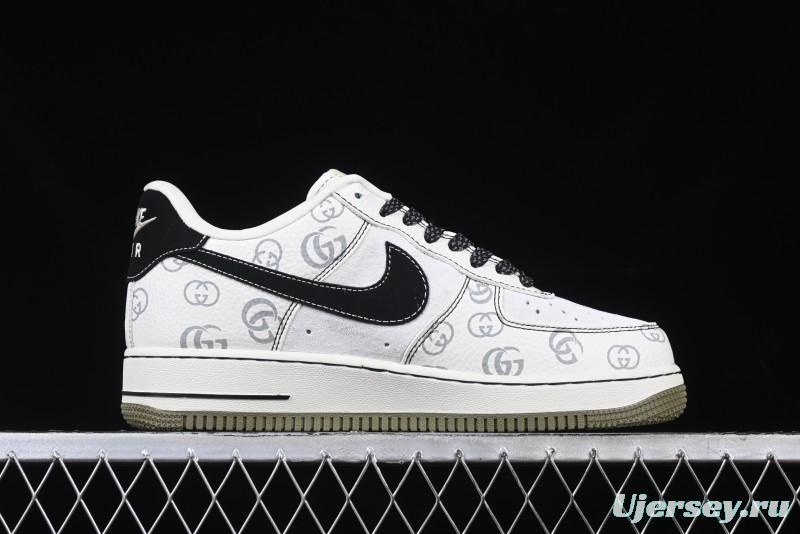 Nike Air Force 1 '07 Low Gucci Collaboration Classic Pattern Low-Top Casual Sneakers - CH6336-516