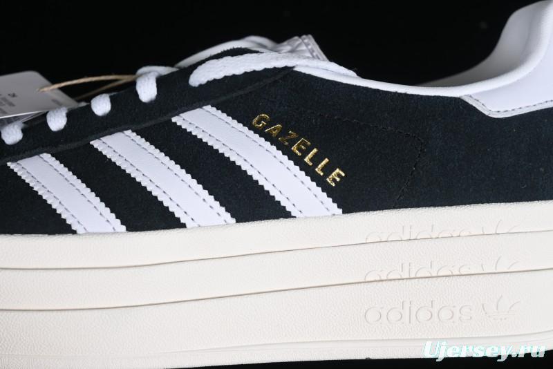 Adidas Originals Gazelle Bold HQ6912 Low-Top Sneakers with Thick Sole for Casual Wear Anti-Slip and Durable - HQ6912