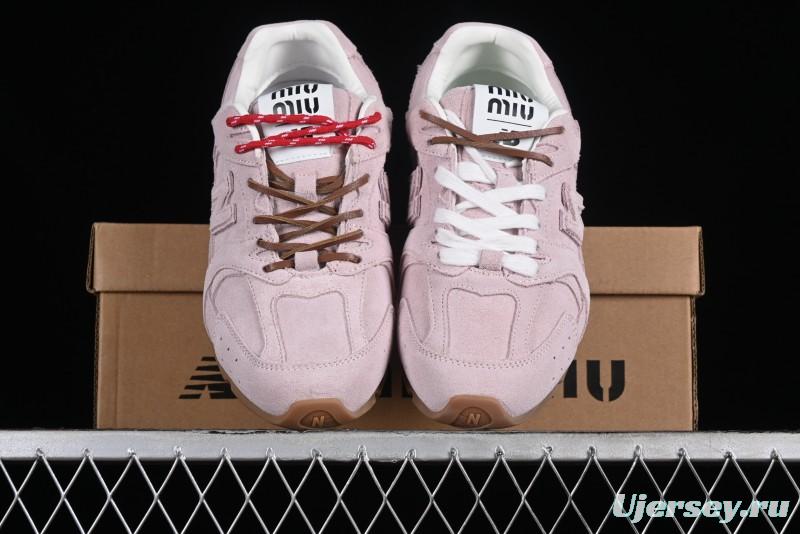 MiuMiu x New Balance 530 Low-Top Classic Retro Casual Running Sneakers in Pink - 530