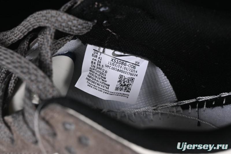 Nike SB Dunk Low The North Face Collaboration - Mysterious Grey Anniversary Edition Customized Low-Top Casual Skate Shoes - XS1086-006