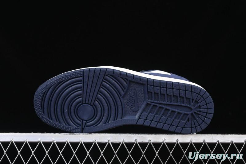 Nike Travis Scott x Fragment Design x Air Jordan 1 Low OG SP AJ1 Collaboration Sneakers - Prussian Blue - XS3086-006