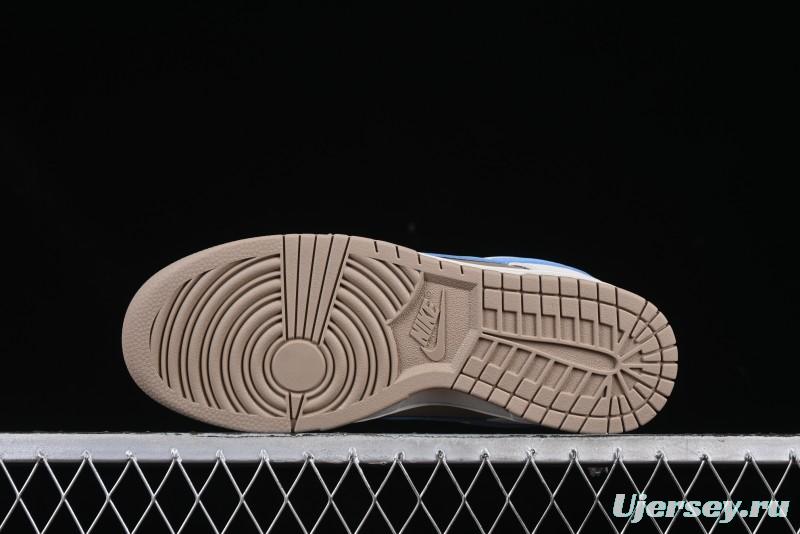 Nike Dunk Low Retro Premium Casual Sneakers in Caramel Cream - HQ1175-240