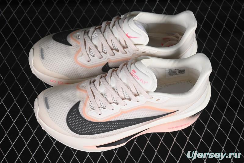 Nike Zoom Fly 6 Lightweight Responsive Running Shoes with Flyknit and React Technology - FN8455-102