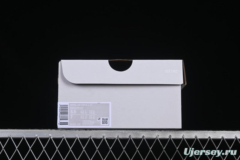 Nike Air Force 1 '07 Low Casual Sneakers with Full-Length Air Cushion - HV2511-100