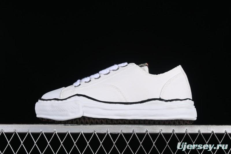 Wayne Original Sole Leather Low Sneaker with Deconstructed Ice Cream Sole - W.E5