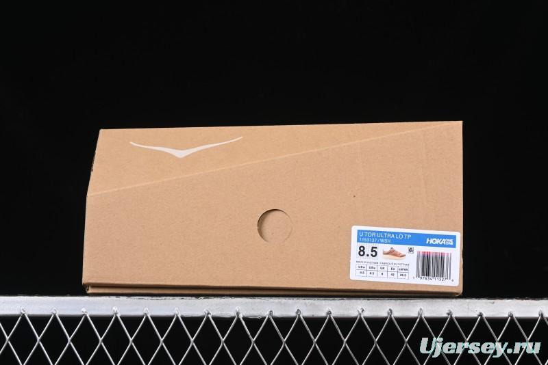 HOKA ONE ONE Tor Ultra Low Round Toe Cushioned Durable Low Top Hiking Shoes - 1153137 WSH