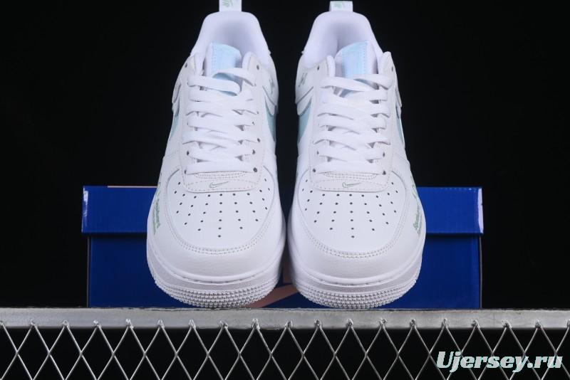 Nike Air Force 1'07 Low "Octopus Brother" SpongeBob Comic Series Squidward Middle East Casual Sneakers - FB8971-060