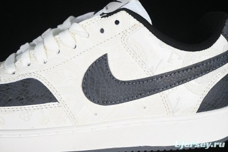 Nike Court Vision Lo 2025 Year of the Snake Theme Campus Casual Sneakers - CD5463-100