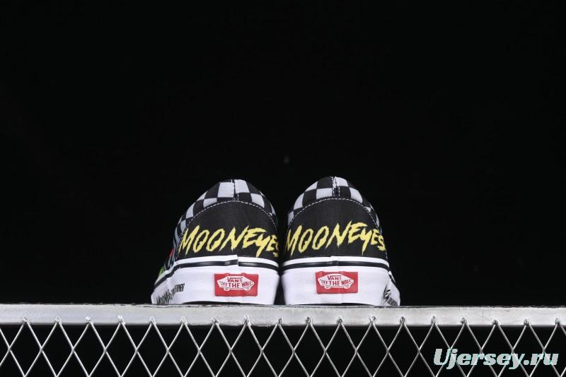 Mooneyes x Vans Slip-On Low-Top Casual Skate Shoes - VN000CP6BHG