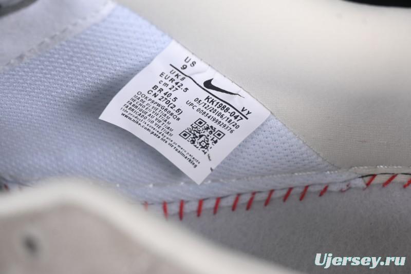 Nike Air Force 1 '07 Low Violent Bear Collaboration Grey Embroidered Swoosh Low-Top Casual Sneakers - KK1988-047